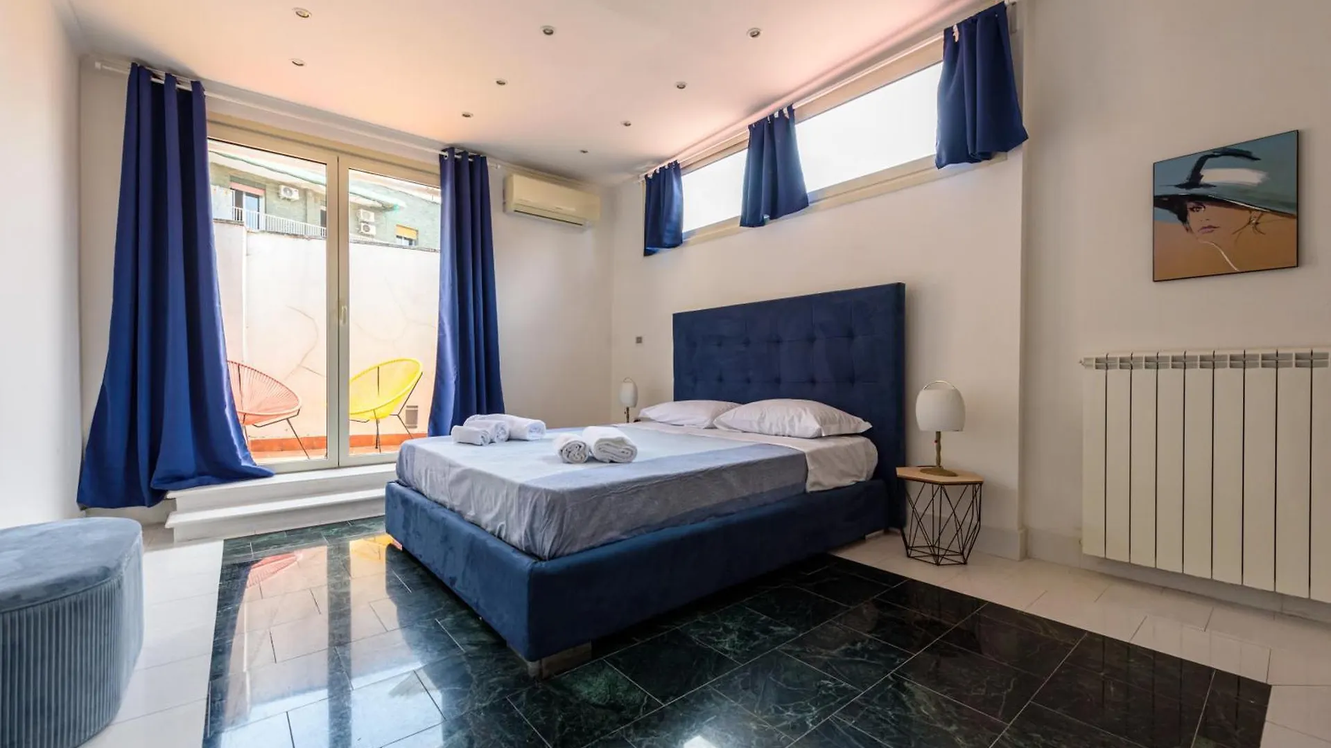 아파트 Amazing And Central Penthouse With Terraces In The Heart Of Napoli 이탈리아