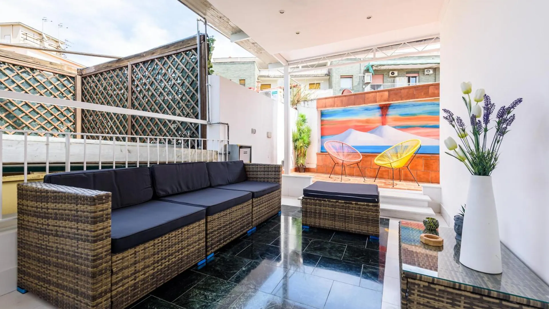 Amazing And Central Penthouse With Terraces In The Heart Of Napoli Apartment